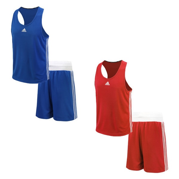 ADIDAS<BR>AIBA BOXING<br> TOP & SHORT<BR> ADIBTT/S02